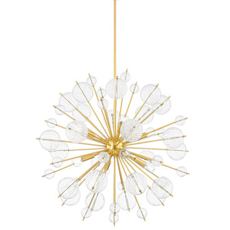 Linnea Eight Light Chandelier in Aged Brass (428|H794808-AGB)