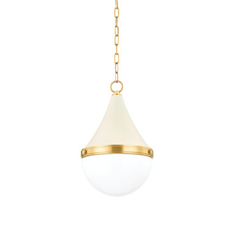 Ciara One Light Pendant in Aged Brass (428|H787701S-AGB/SCR)