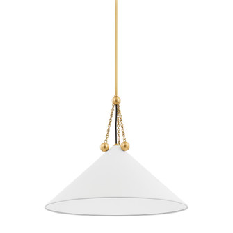 Kalea One Light Pendant in Aged Brass (428|H784701L-AGB/SWH)