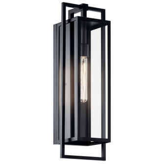 Goson One Light Outdoor Wall Mount in Black (12|59089BK)