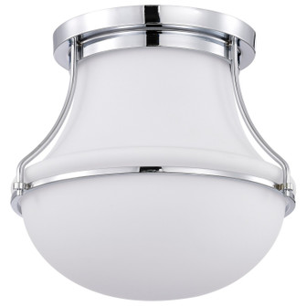 Valdora One Light Flush Mount in Polished Nickel (72|60-7871)