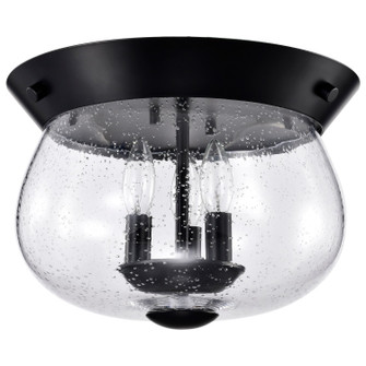 Boliver Three Light Flush Mount in Matte Black (72|60-7806)