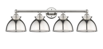 Edison Four Light Bath Vanity in Polished Nickel (405|616-4W-PN-M14-PN)