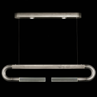 Antonia LED Linear Pendant in Ombre Silver/Nickel/Smoke (48|924140-722ST)