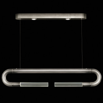Antonia LED Linear Pendant in Ombre Silver/Nickel/No Parchment (48|924140-720ST)