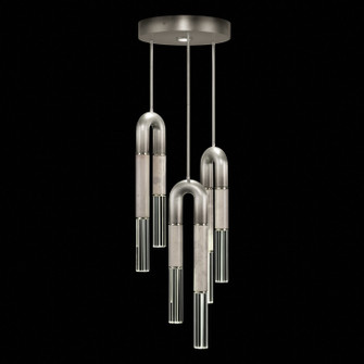 Antonia LED Pendant in Ombre Silver/Nickel/Smoke (48|923840-722ST)