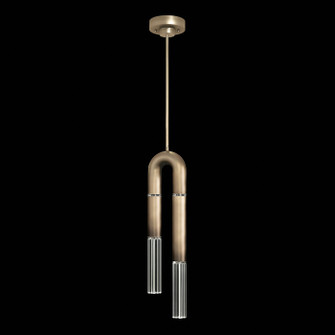 Antonia LED Pendant in Ombre Bronze/Nickel/No Parchment (48|923340-620ST)