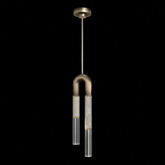 Antonia LED Pendant in Ombre Bronze/Brass/Smoke (48|923340-612ST)