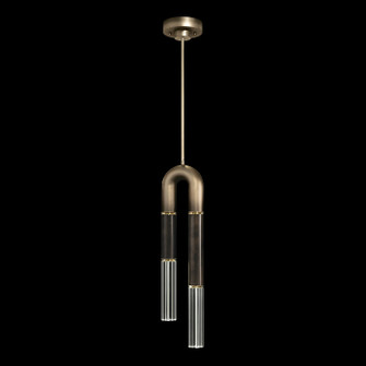 Antonia LED Pendant in Ombre Bronze/Brass/Charcoal (48|923340-611ST)