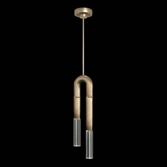 Antonia LED Pendant in Ombre Bronze/Brass/No Parchment (48|923340-610ST)