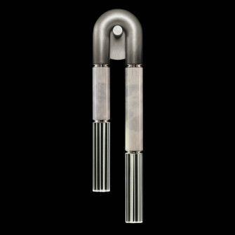 Antonia LED Wall Sconce in Ombre Silver/Nickel/Smoke (48|922750-722ST)