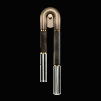 Antonia LED Wall Sconce in Ombre Bronze/Brass/Charcoal (48|922750-611ST)