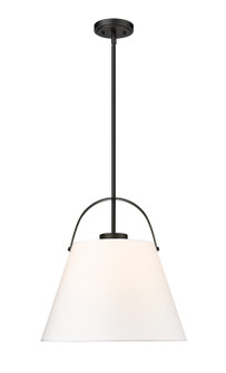 Z-Studio One Light Pendant in Matte Black (224|743P18-MB)