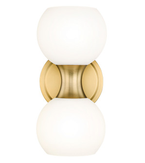 Artemis Two Light Wall Sconce in Modern Gold (224|494-2S-MGLD)