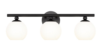 Neoma Three Light Vanity in Matte Black (224|1100-3V-MB)