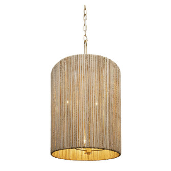 Jacob's Ladder Six Light Foyer Pendant in French Gold (137|391F06FG)