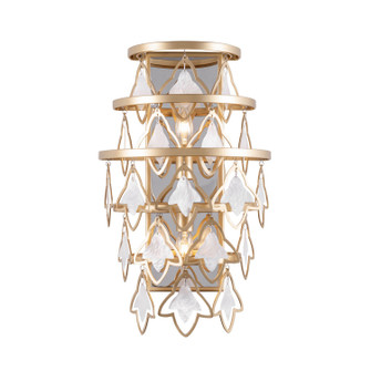 Fleur Two Light Wall Sconce in French Gold (137|386W02FG)