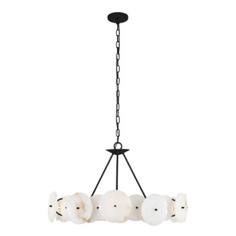 Cosmos Six Light Chandelier in Matte Black (137|370C06MB)