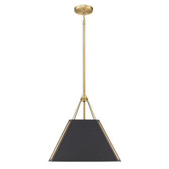 Ranik One Light Pendant in Brushed Champagne Brass (62|3879-M BCB-NB)