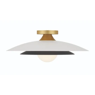 Welsh LED Flush Mount in Matte White (40|46815-019)