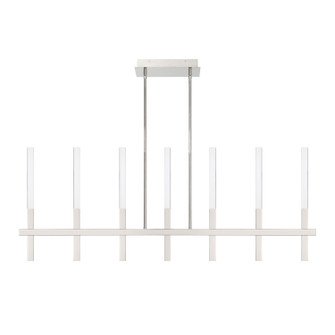 Benicio LED Linear Chandelier in Polished Nickel (40|46476-029)