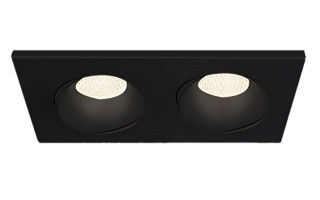 Midway LED Recessed Multiple in Black (40|45381-027)