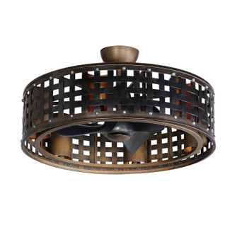 Portcullis LED Fandelight in Bronze Gilt (16|61016BZGT)