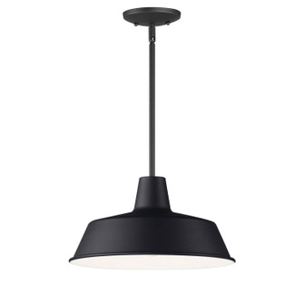 Pier M One Light Pendant in Black (16|35019BK)