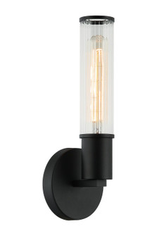Klarice One Light Wall Sconce in Matte Black (423|S02811MB)