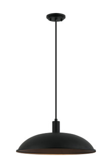 FARMLEY One Light Pendant in Matte Black (423|C81911MB)