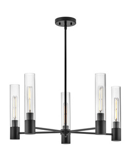 Shea LED Chandelier in Black (531|85405BK)