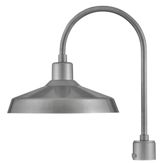 Forge LED Post Top or Pier Mount Lantern in Antique Brushed Aluminum (13|12071AL)