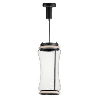 Syndicate LED Pendant in Black (86|E21382-18BK)