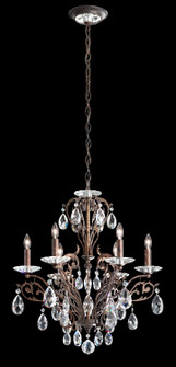 Filigrae Six Light Chandelier in Antique Silver (53|FE7006N-48H)