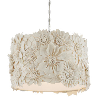 Clotilde One Light Pendant in Cream/White (142|9000-1077)