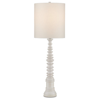 Phyllis Morris One Light Table Lamp in Whitewash (142|6000-0896)