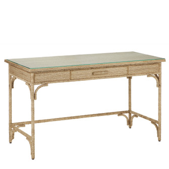 Olisa Desk in Natural/Brown Carafe/Clear (142|3000-0245)