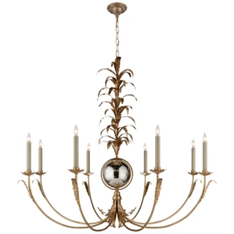 gramercy Eight Light Chandelier in Gilded Iron (268|CHC 1474GI)
