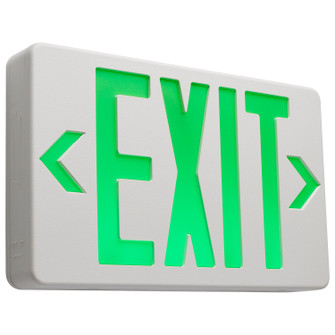 LED Exit Sign in White (72|67-100)