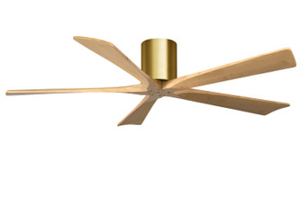 Irene-5H 60'' Ceiling Fan in Brushed Brass (101|IR5H-BRBR-LM-60)