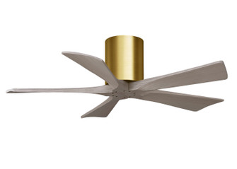 Irene-5H 42'' Ceiling Fan in Brushed Brass (101|IR5H-BRBR-GA-42)
