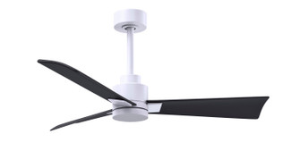 Alessandra 42''Ceiling Fan in Matte White (101|AK-MWH-BK-42)