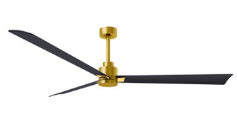 Alessandra 72'' Ceiling Fan in Brushed Brass (101|AK-BRBR-BK-72)