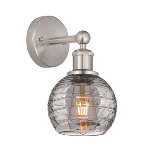 Edison One Light Wall Sconce in Brushed Satin Nickel (405|616-1W-SN-G1213-6SM)