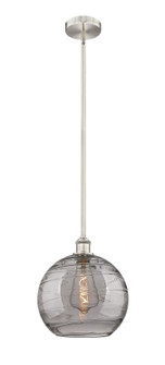 Edison One Light Mini Pendant in Brushed Satin Nickel (405|616-1S-SN-G1213-12SM)