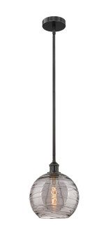 Edison One Light Mini Pendant in Matte Black (405|616-1S-BK-G1213-10SM)