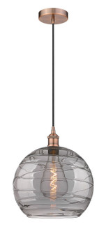 Edison One Light Pendant in Antique Copper (405|616-1P-AC-G1213-14SM)