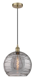 Edison One Light Pendant in Antique Brass (405|616-1P-AB-G1213-14SM)