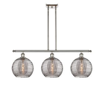 Ballston Three Light Island Pendant in Polished Nickel (405|516-3I-PN-G1213-10SM)