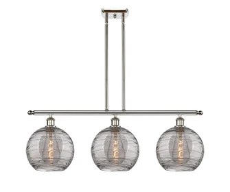 Ballston Three Light Island Pendant in Polished Nickel (405|516-3I-PN-G1213-10SM)